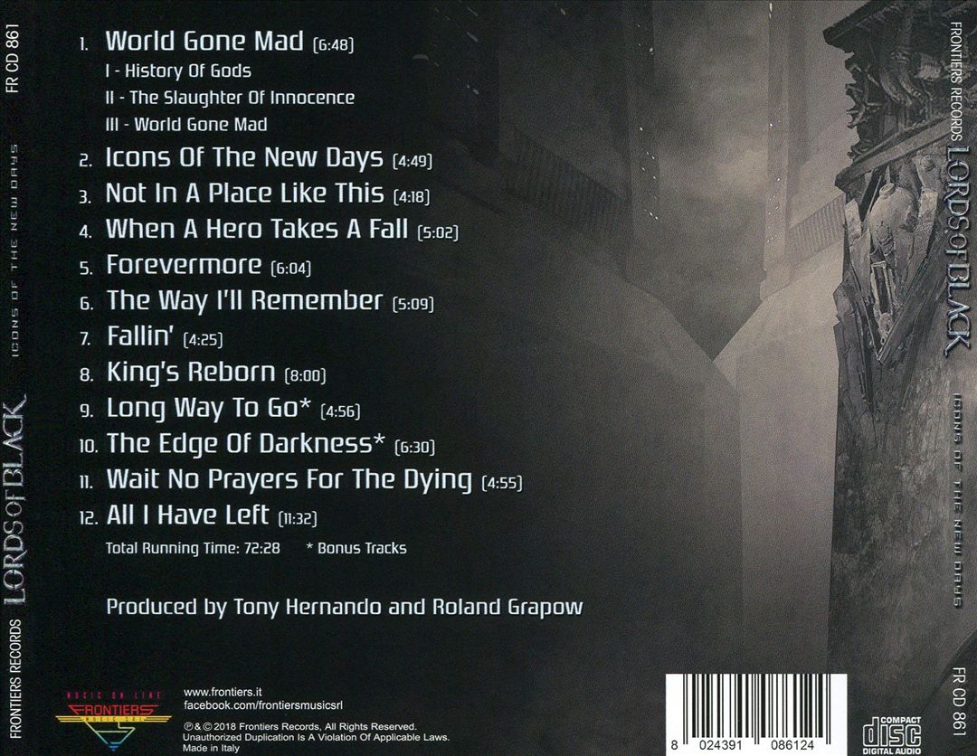 Icons of the New Days cover art
