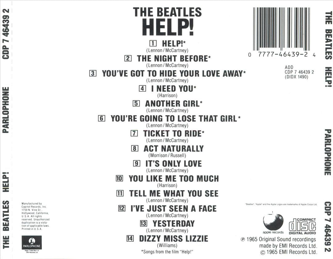 Help! cover art