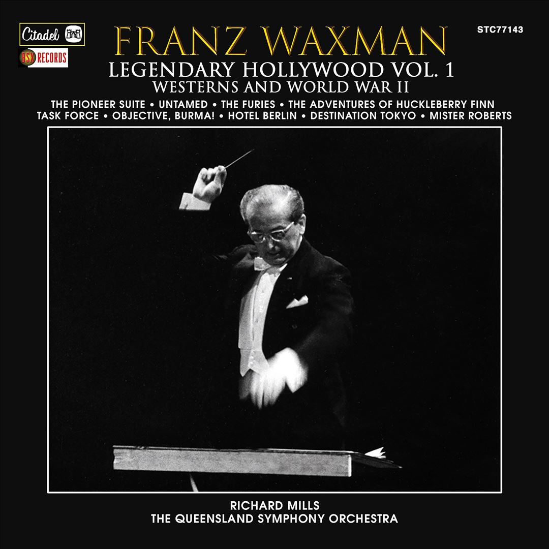 Franz Waxman: Legendary Hollywood, Vol. 1 - Westerns, World War II cover art