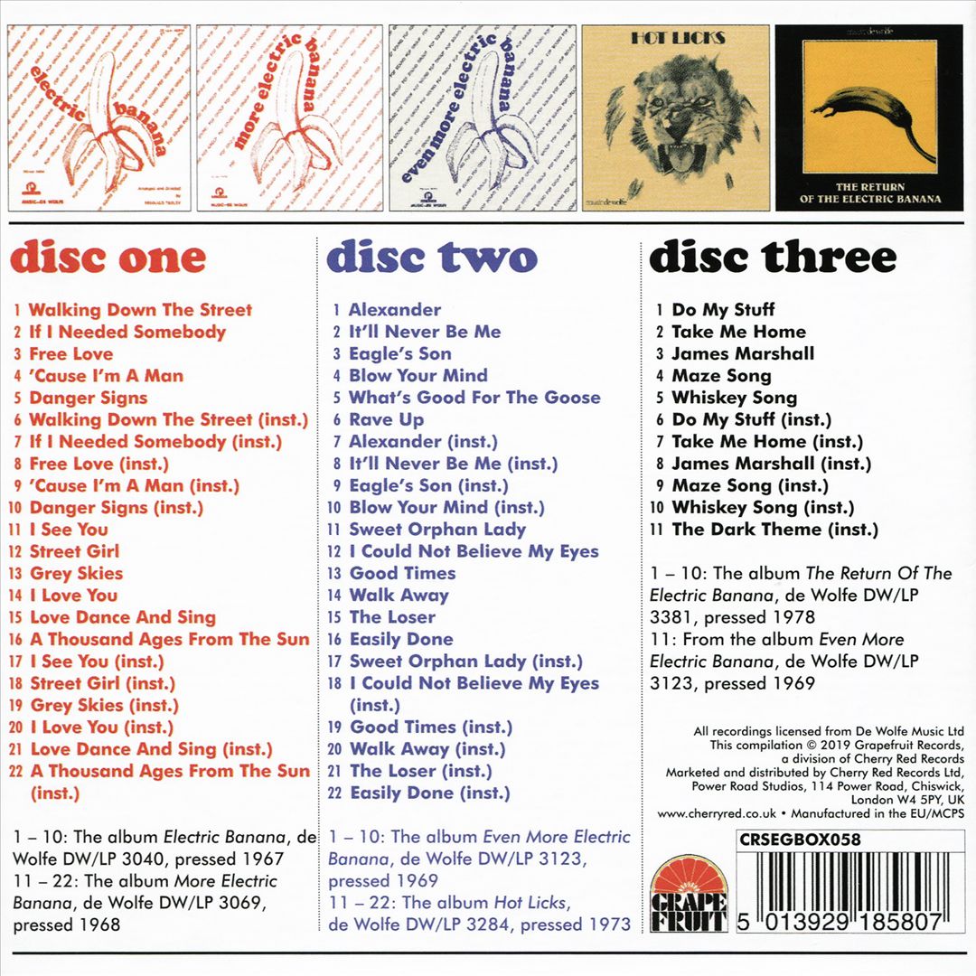 Complete de Wolfe Sessions cover art