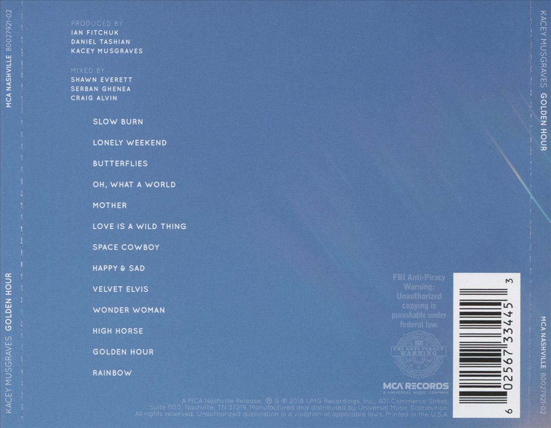 Golden Hour cover art