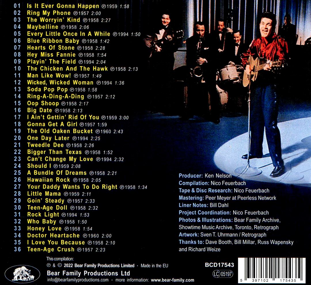 Drugstore’s Rockin’: A Big Date With Tommy Sands cover art