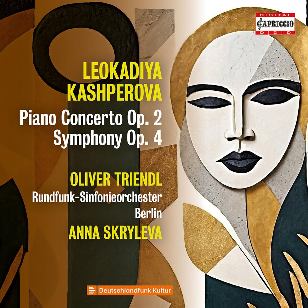 Leokadiya Kashperova: Piano Concerto Op. 2; Symphony Op. 4 cover art