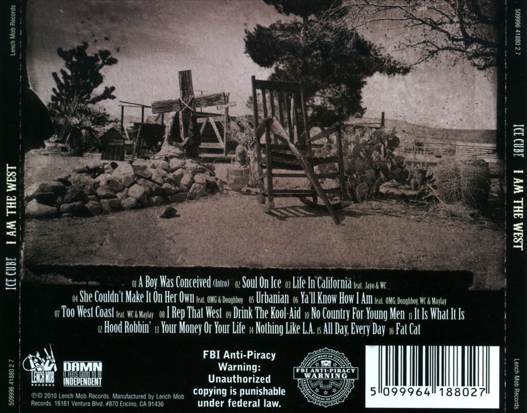 I Am the West cover art