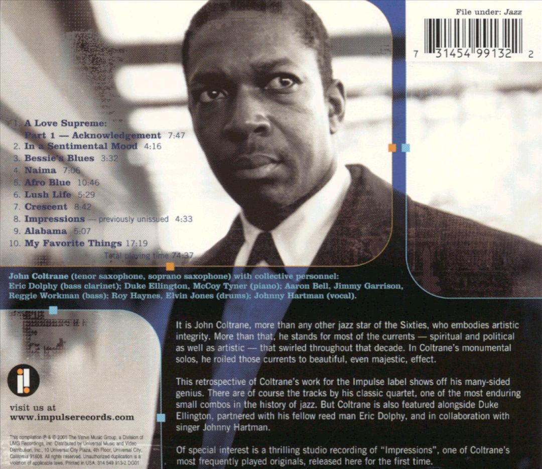 Very Best of John Coltrane cover art