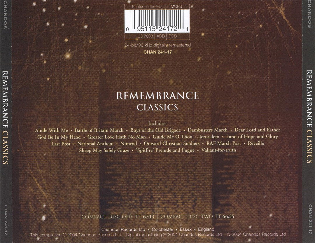 Remembrance Classics cover art