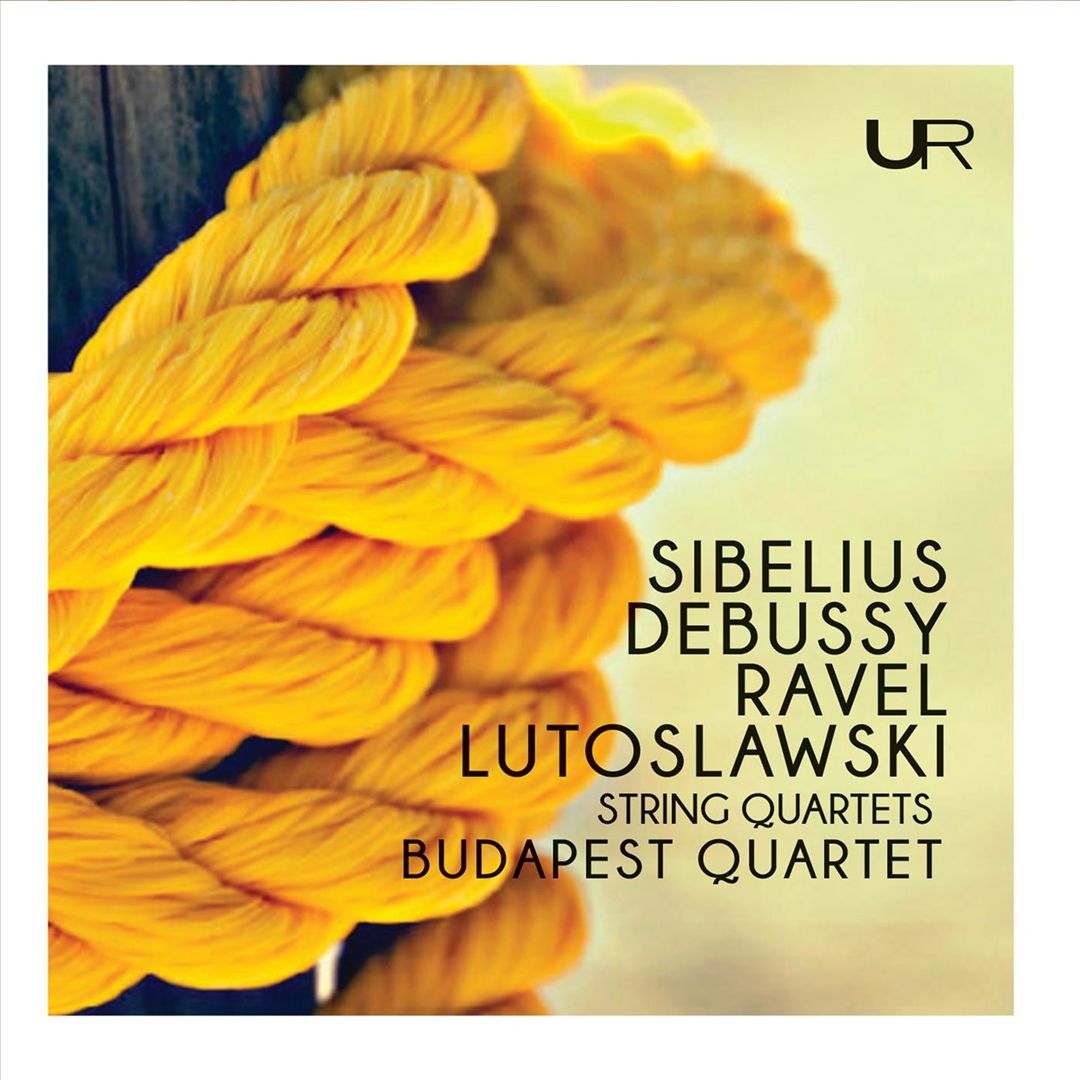 Sibelius, Debussy, Ravel, Lutoslowski: String Quartets cover art
