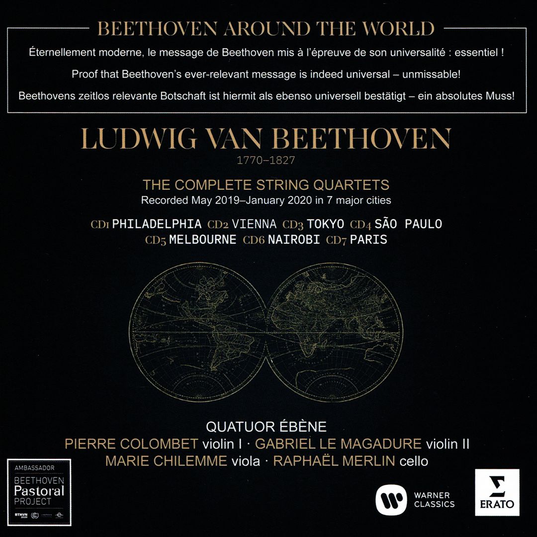Beethoven Around the World: The Complete String Quartets cover art