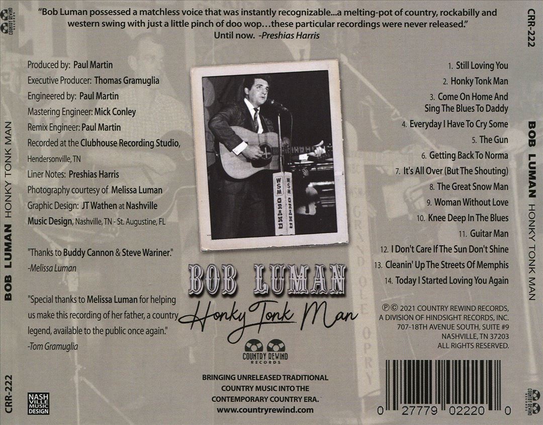 Honky Tonk Man cover art