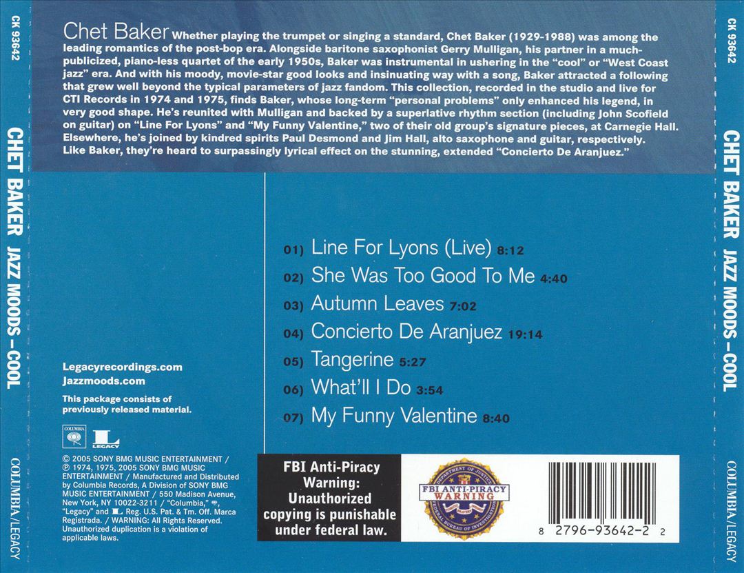 Jazz Moods: Cool cover art