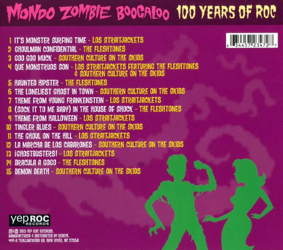 Mondo Zombie Boogaloo: 100 Years of Roc cover art