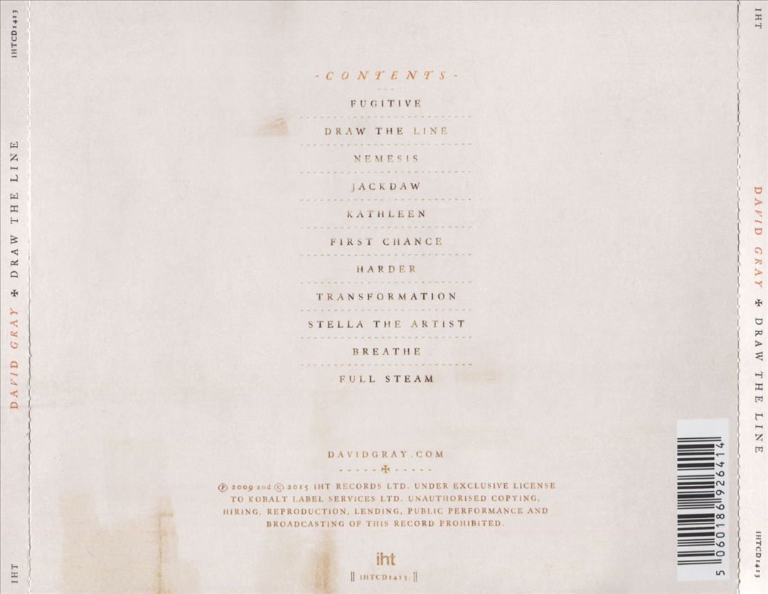 Draw the Line cover art