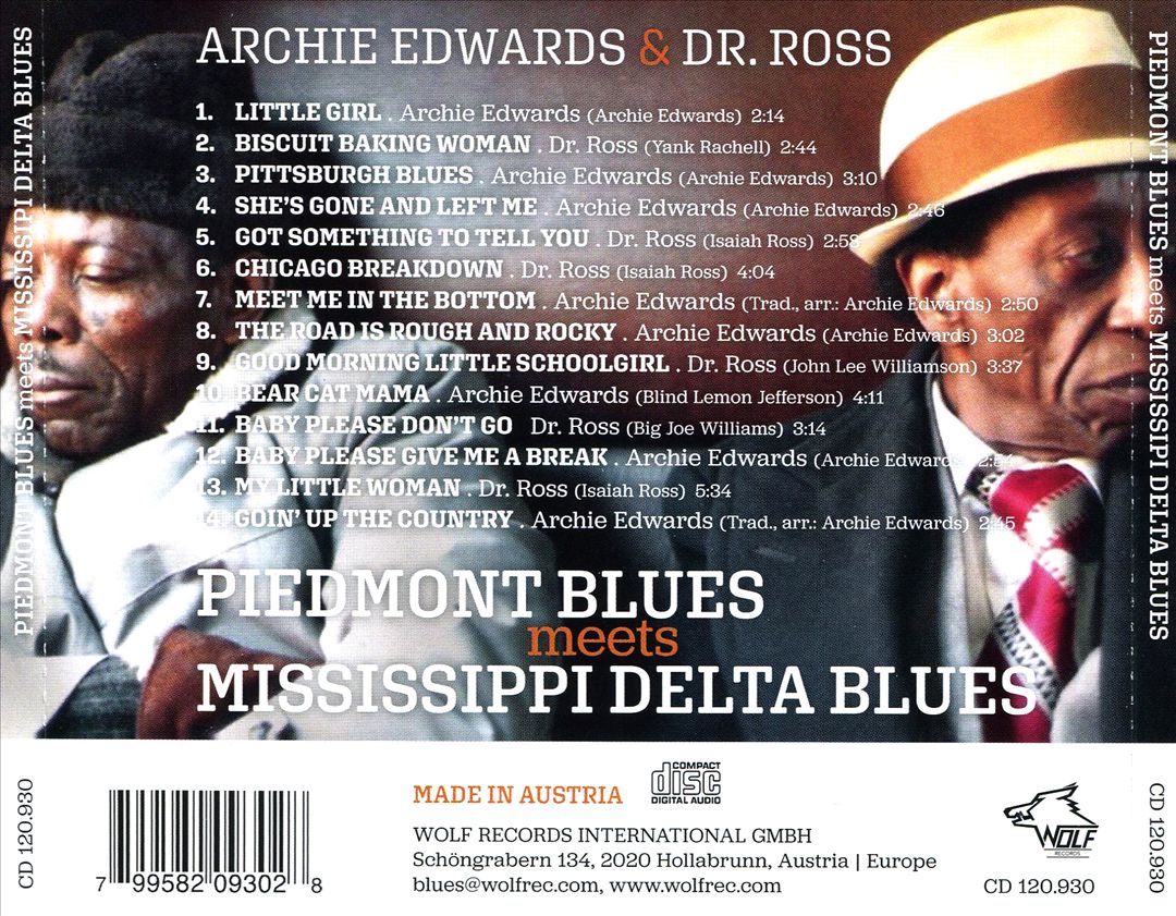 Piedmont Blues Meets Mississippi Delta Blues cover art