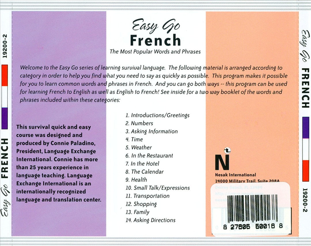 Easy Go French cover art