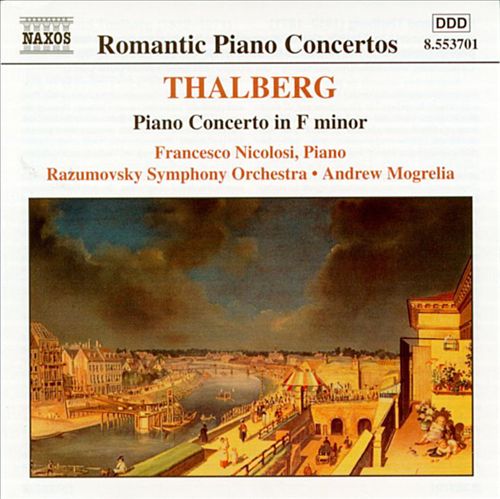 Sigismund Thalberg: Piano Concerto in F minor cover art