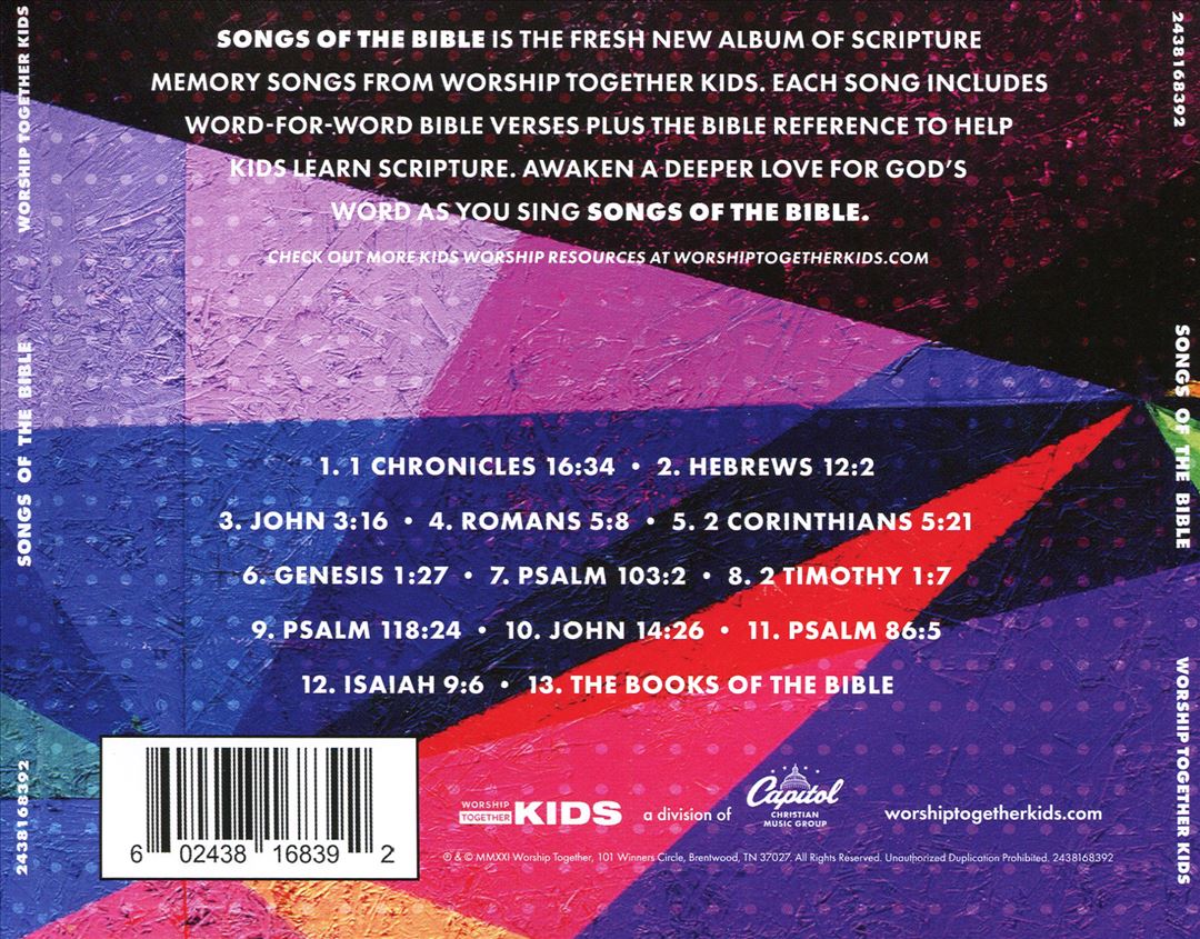Songs of the Bible, Vol. 1 cover art