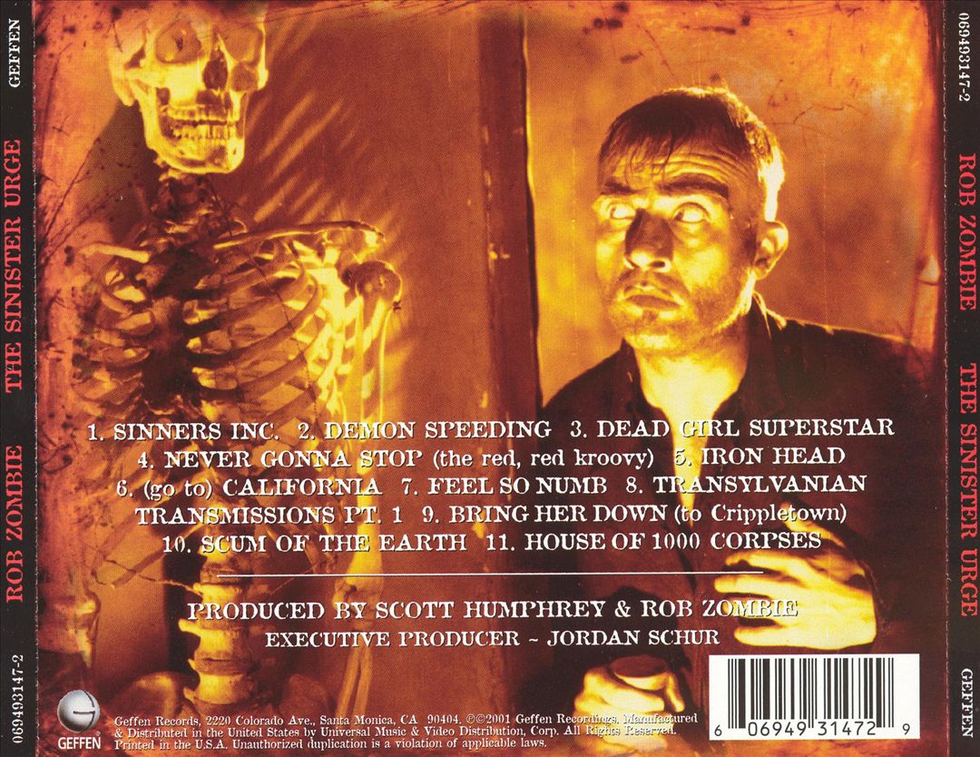 Sinister Urge cover art