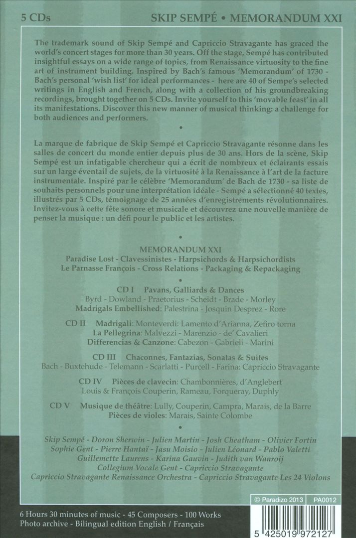 Memorandum XXI cover art