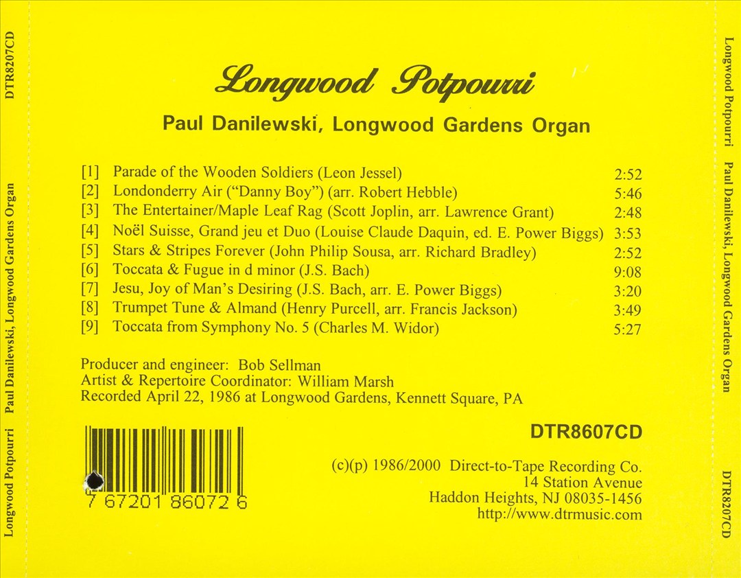 Longwood Potpourri cover art