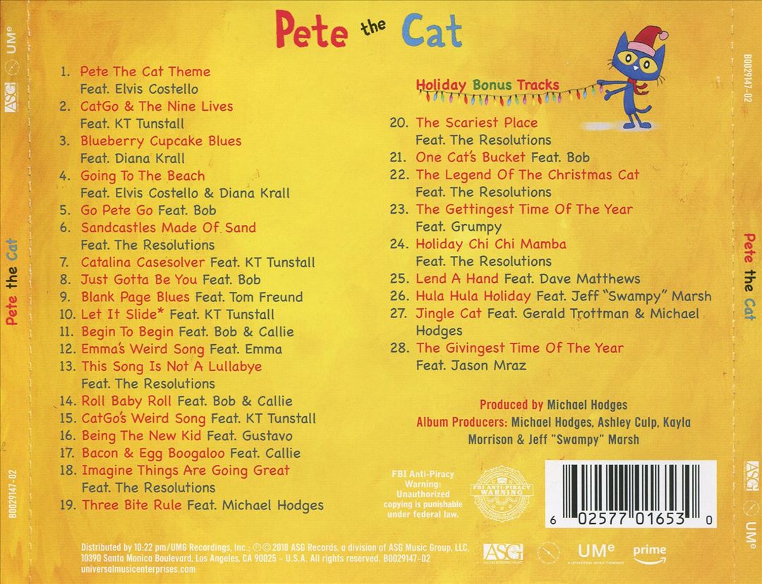 Pete The Cat cover art