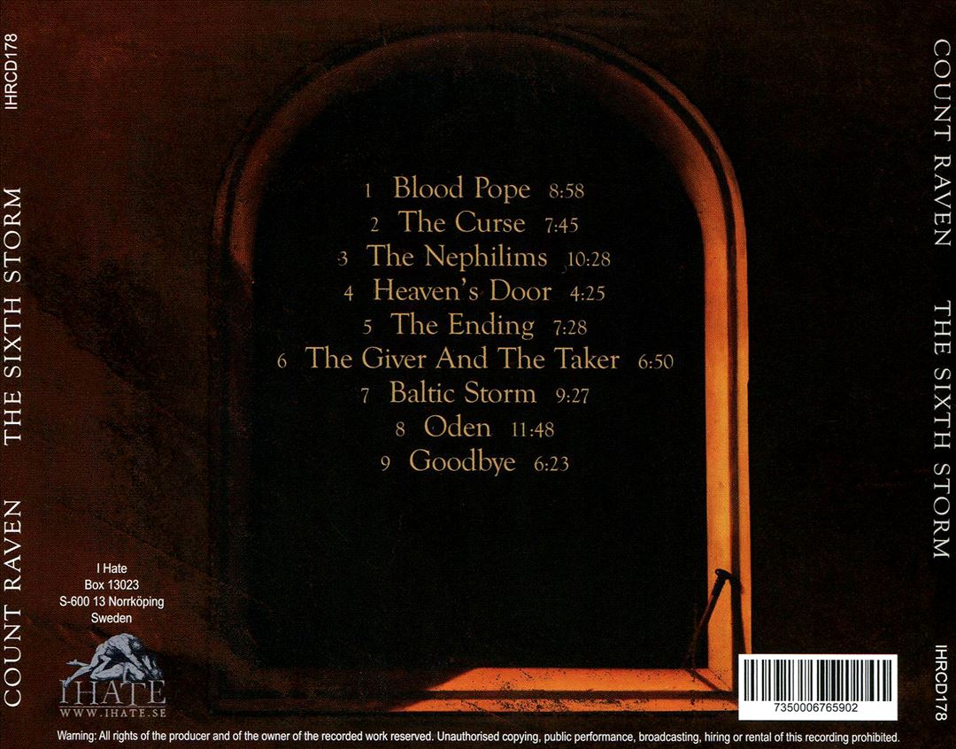 Sixth Storm cover art