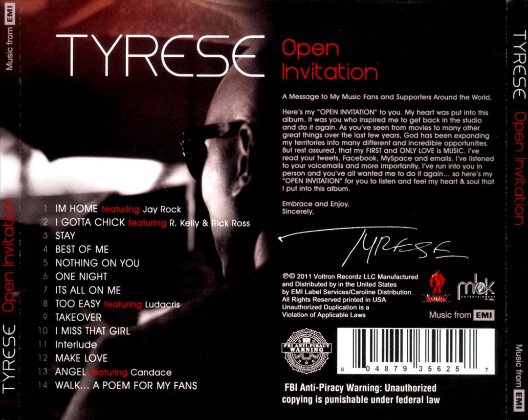 Open Invitation cover art