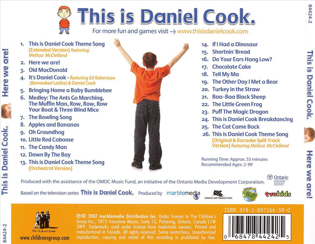 This is Daniel Cook: Here We Are! cover art