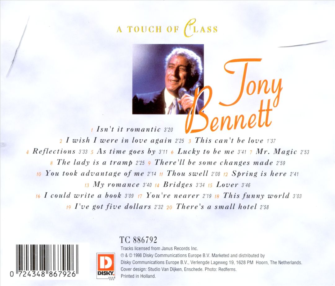 Touch of Class cover art
