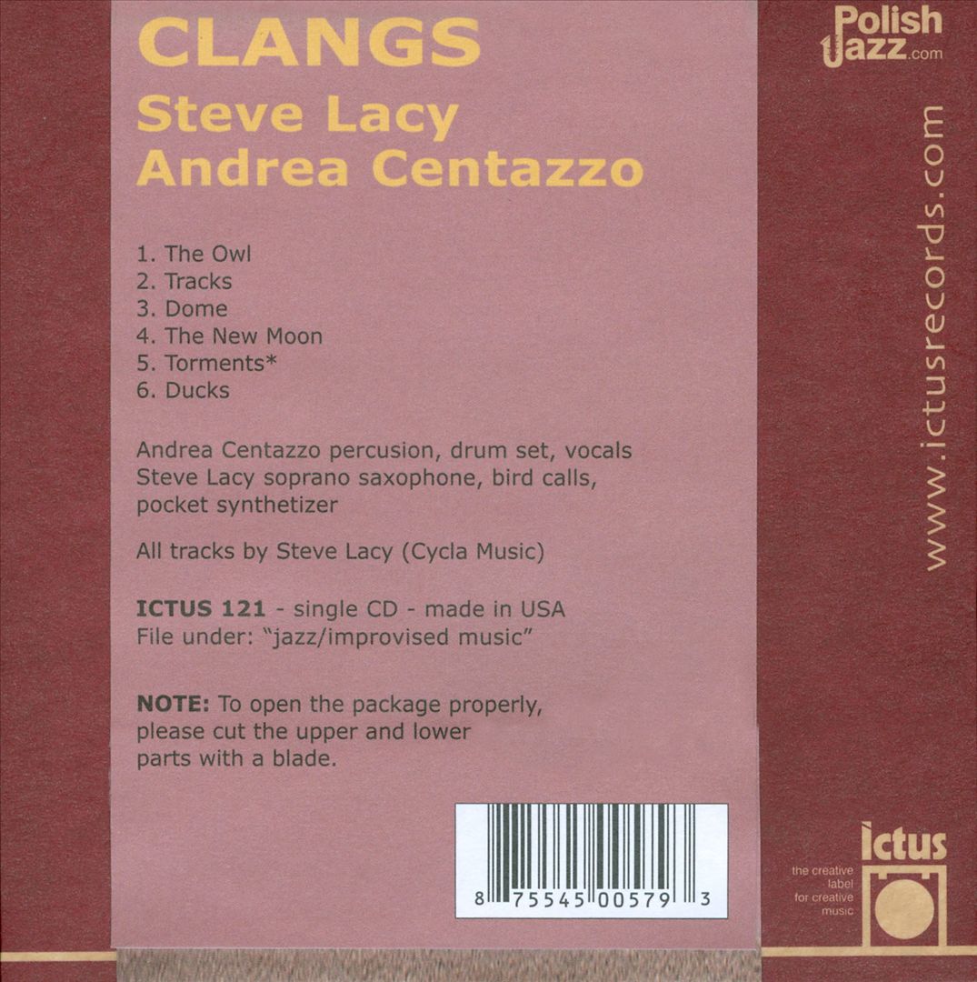 Clangs cover art