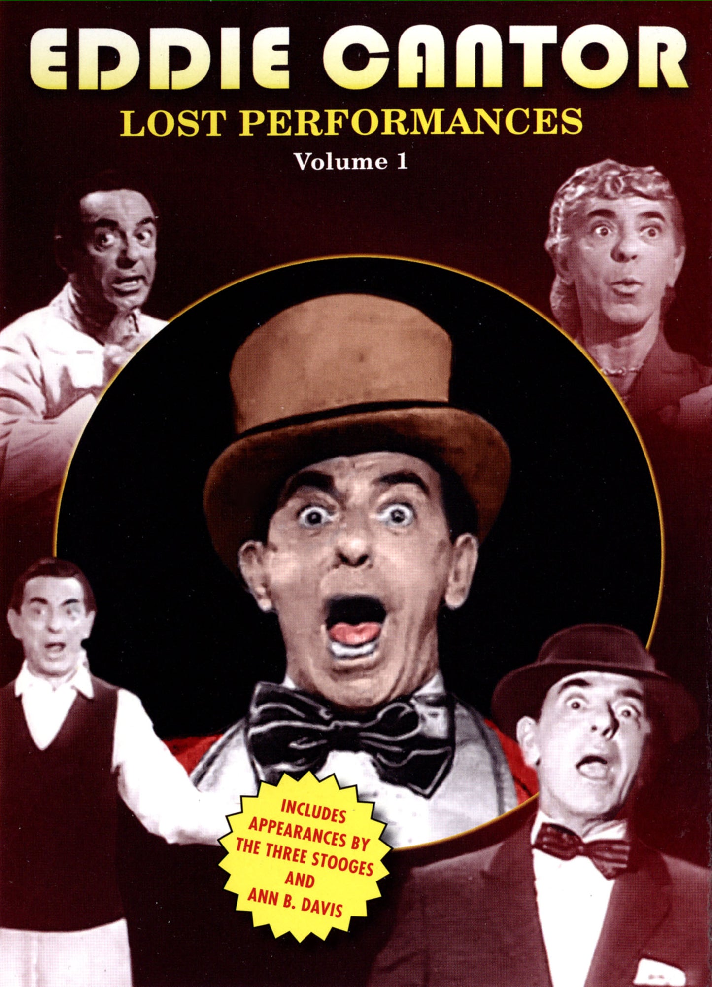 Eddie Cantor: The Lost Performances, Vol.1 cover art