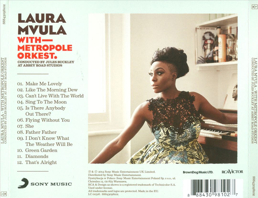 洋楽 LAURA MVULA with METROPOLE ORKEST Laura Mvula with Metropole Orkest – Laura Mvula with Metropole