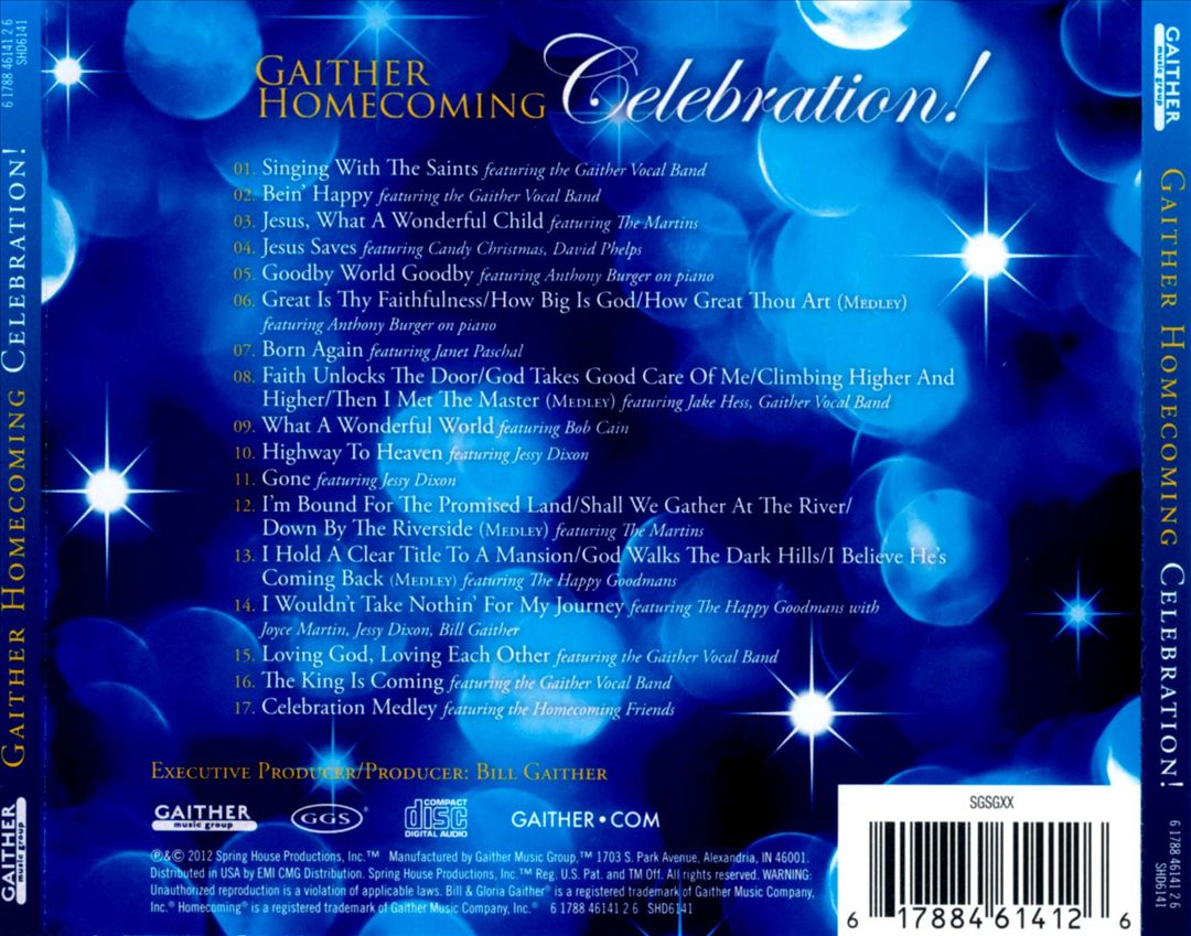 Gaither Homecoming Celebration! cover art