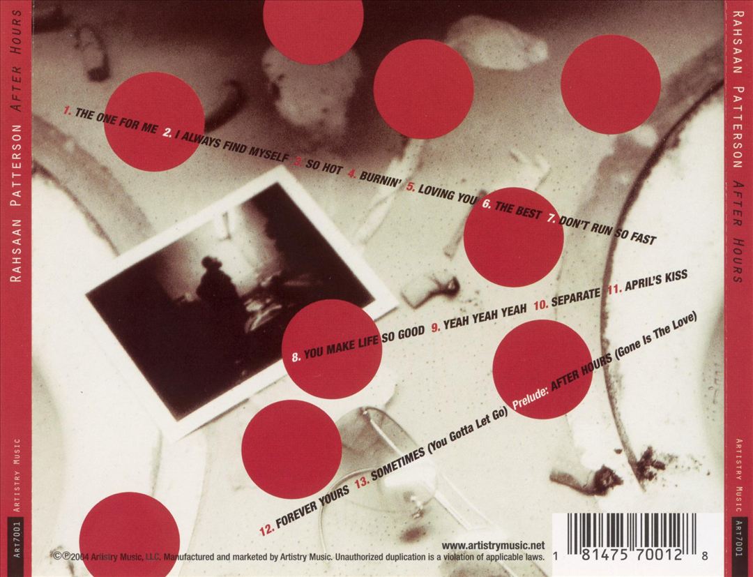 After Hours cover art