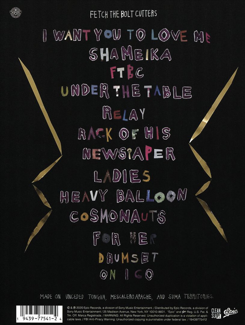 Fetch the Bolt Cutters cover art