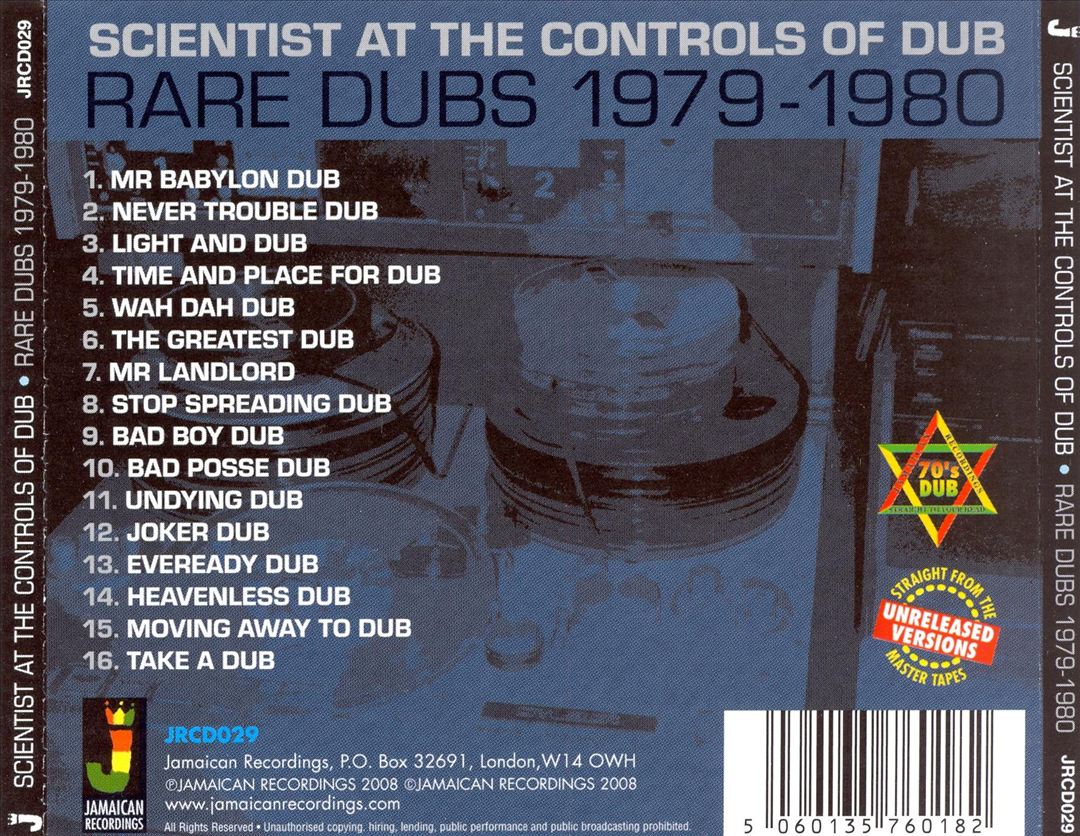 At the Controls of Dub: Rare Dubs 1979-1980 cover art