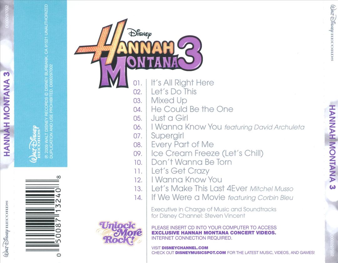 Hannah Montana 3 cover art