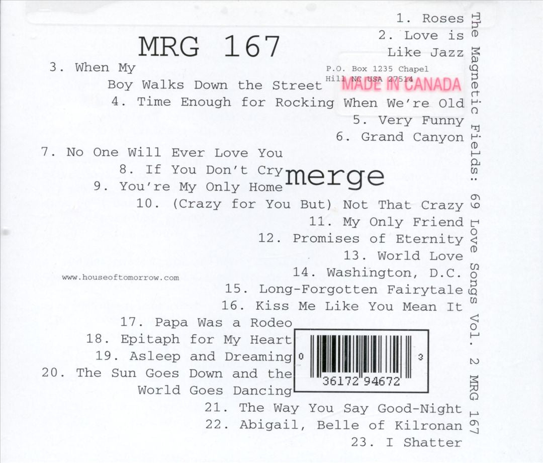 69 Love Songs, Pt. 2 cover art