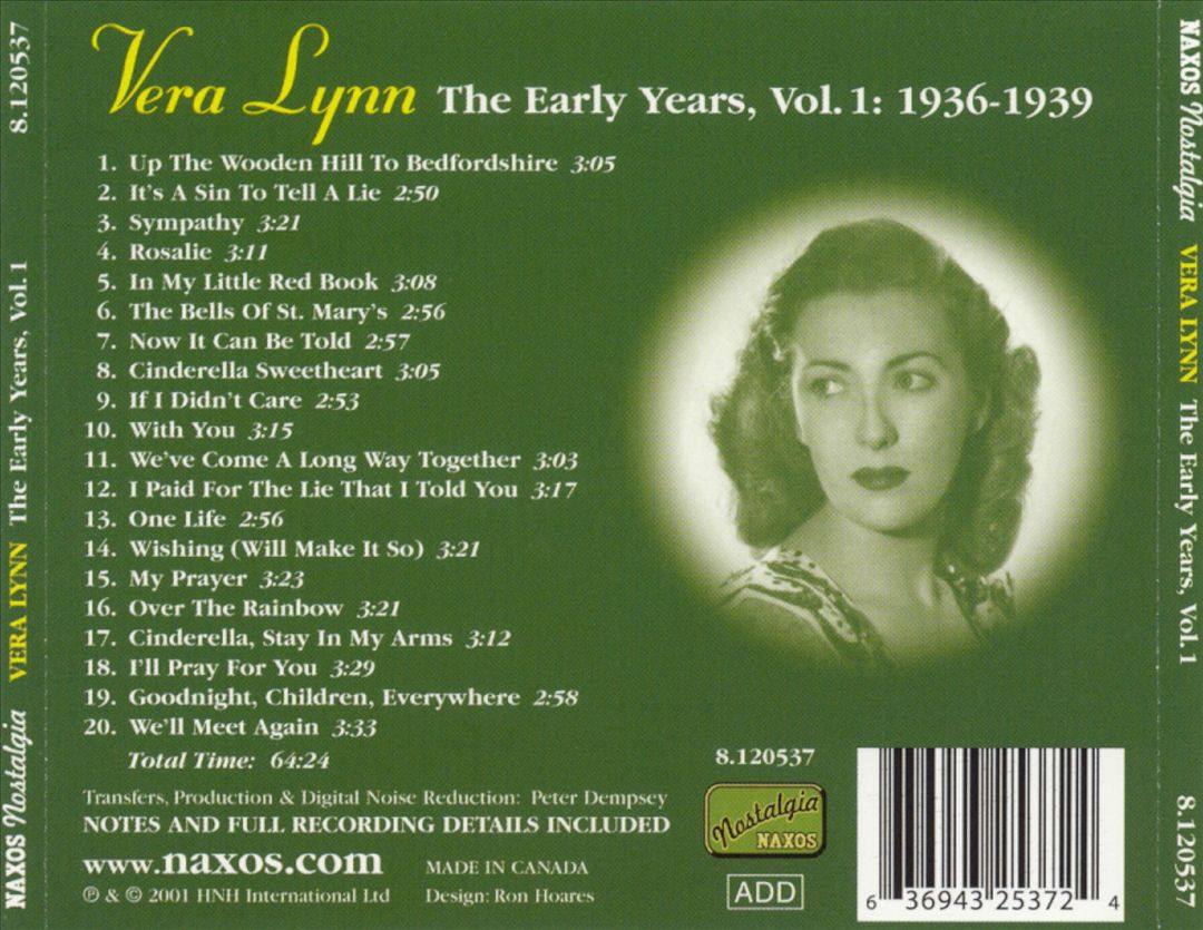 Early Years, Vol. 1 cover art