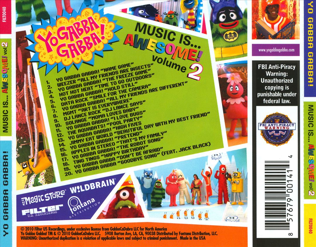 Music Is Awesome! Vol. 2 – Yo Gabba Gabba! – MovieMars