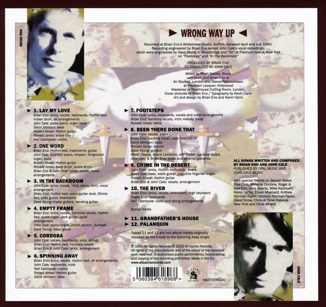 Wrong Way Up cover art