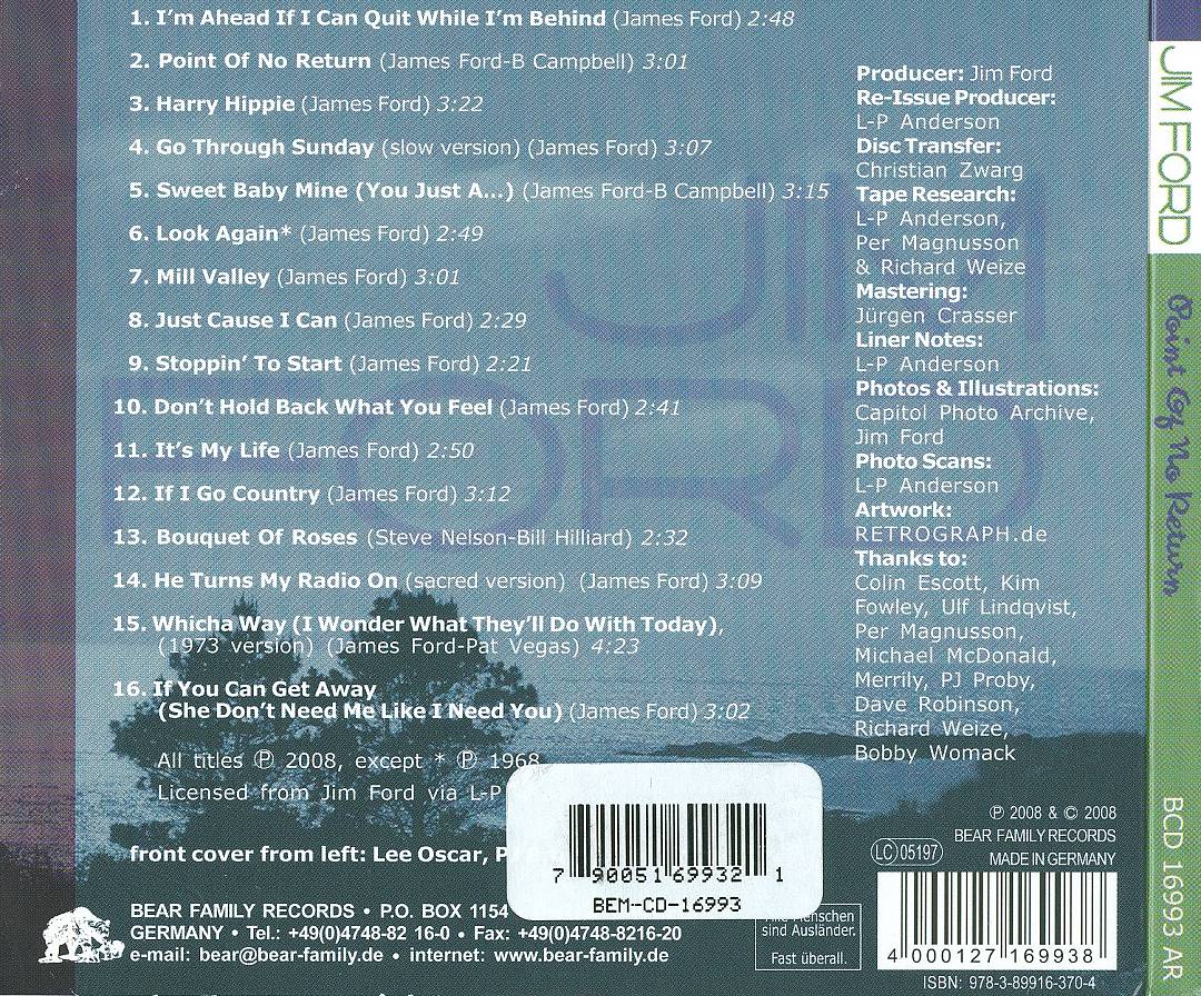 Point of No Return cover art