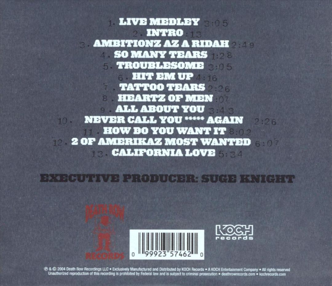 2Pac Live cover art