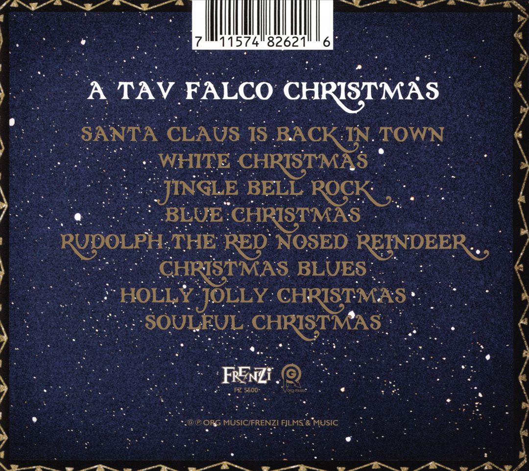 Tav Falco Christmas cover art