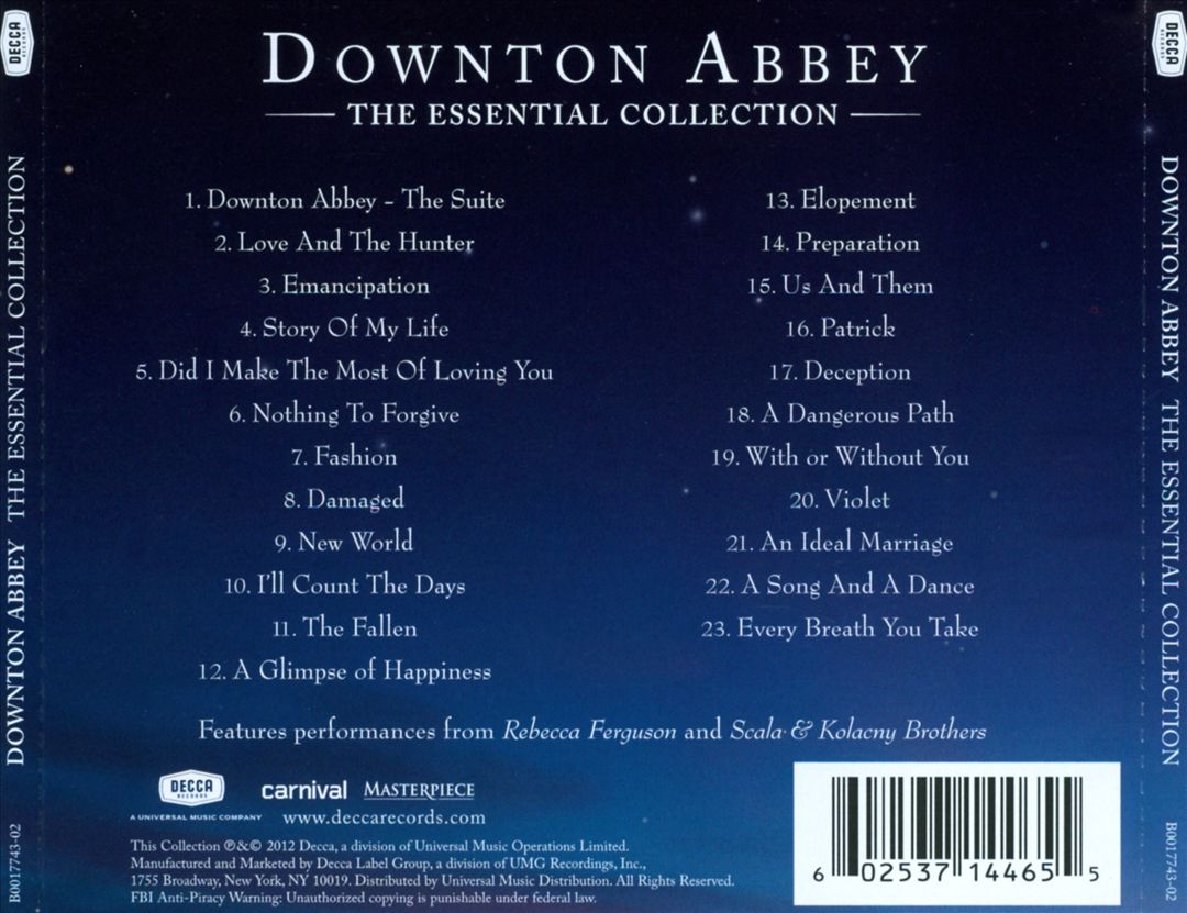 Downton Abbey: The Essential Collection cover art