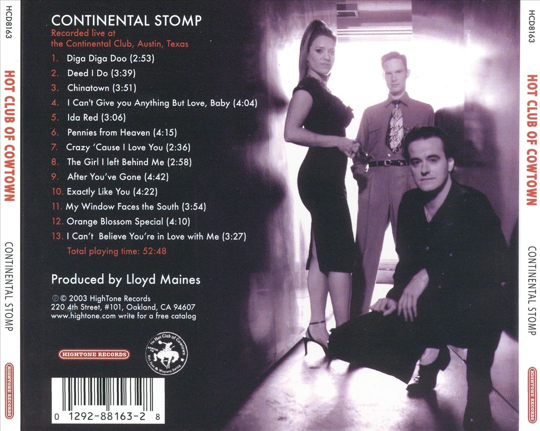 Continental Stomp cover art