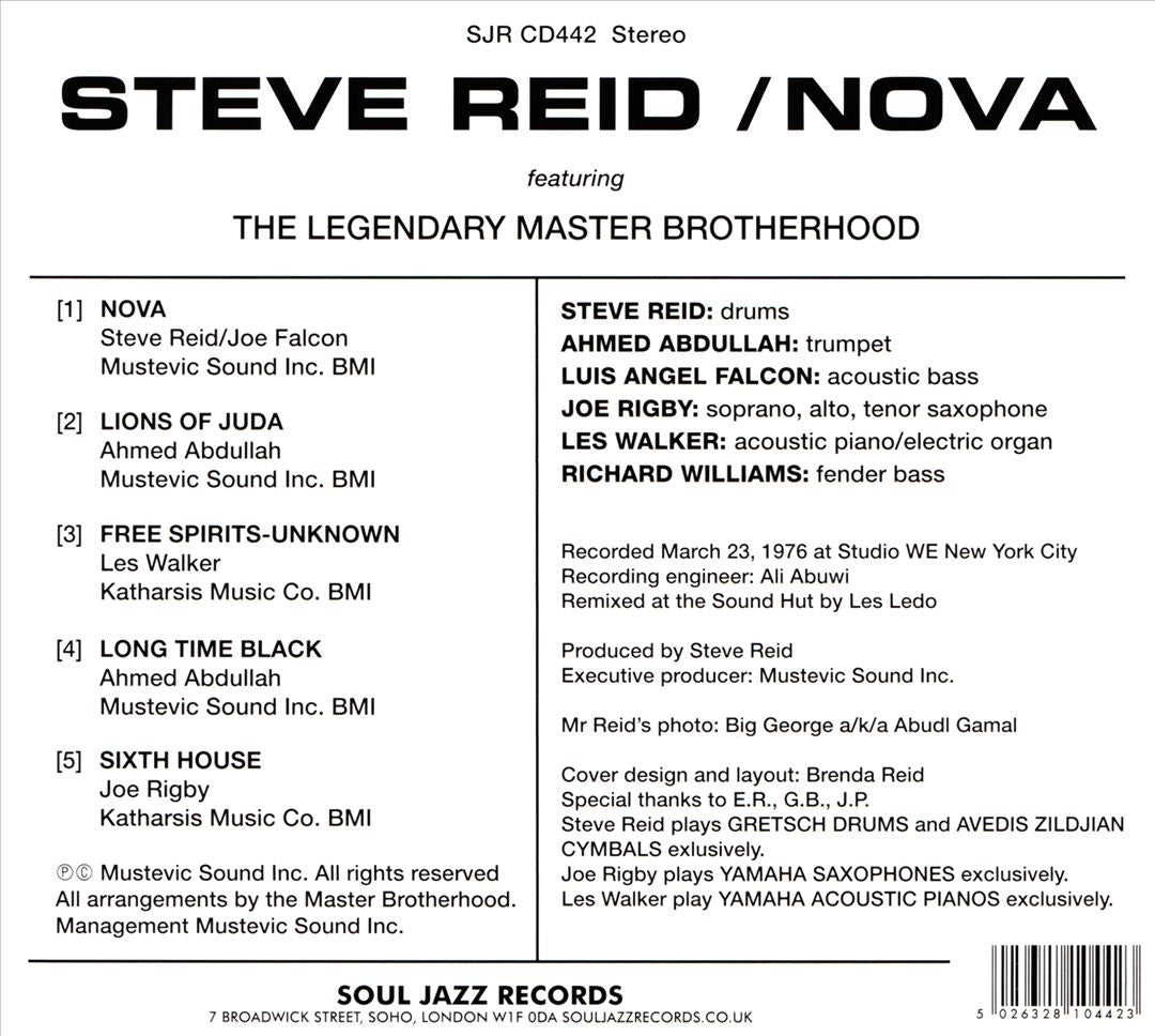 Nova cover art