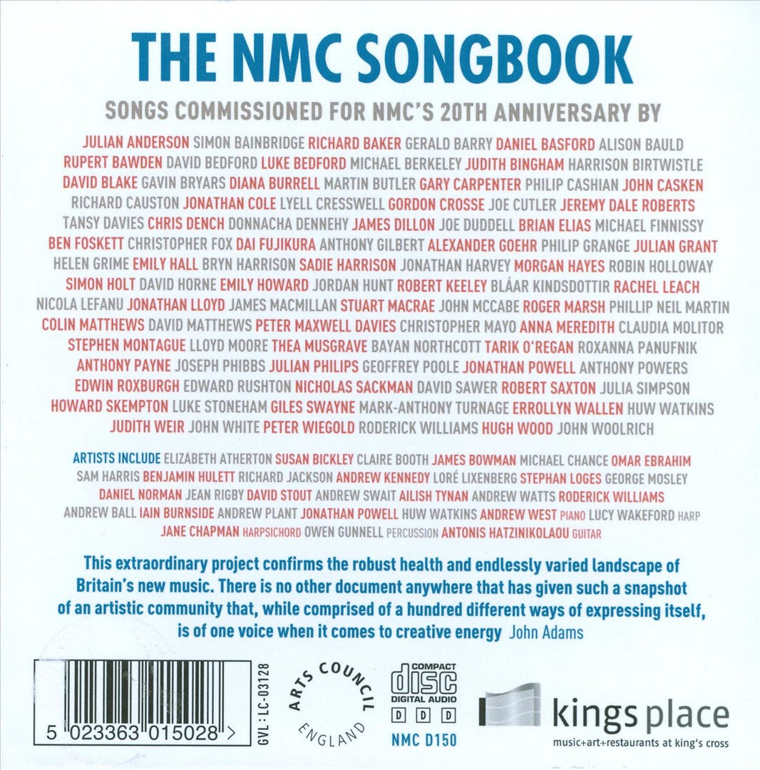 NMC Songbook cover art