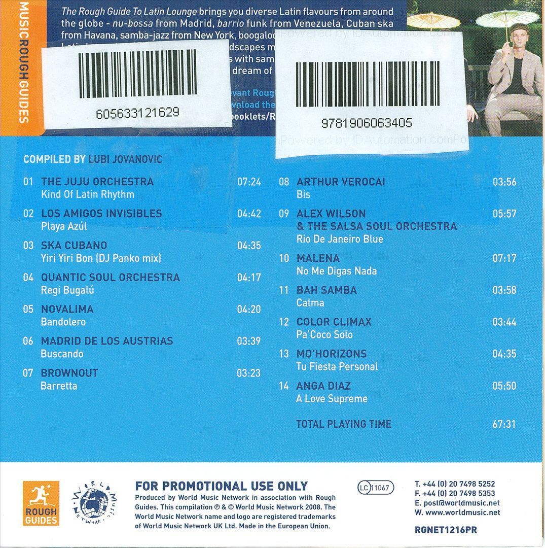 Rough Guide to Latin Lounge cover art