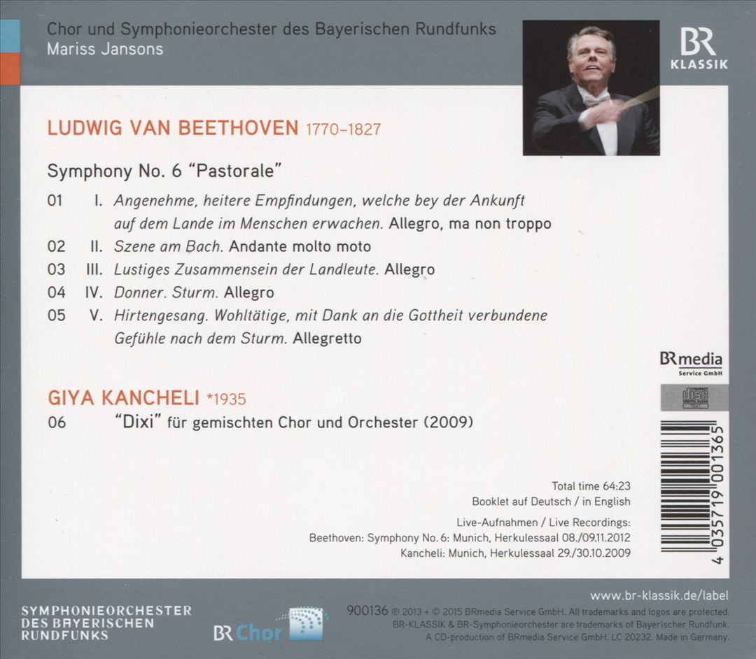 Beethoven: Symphony No. 6 cover art