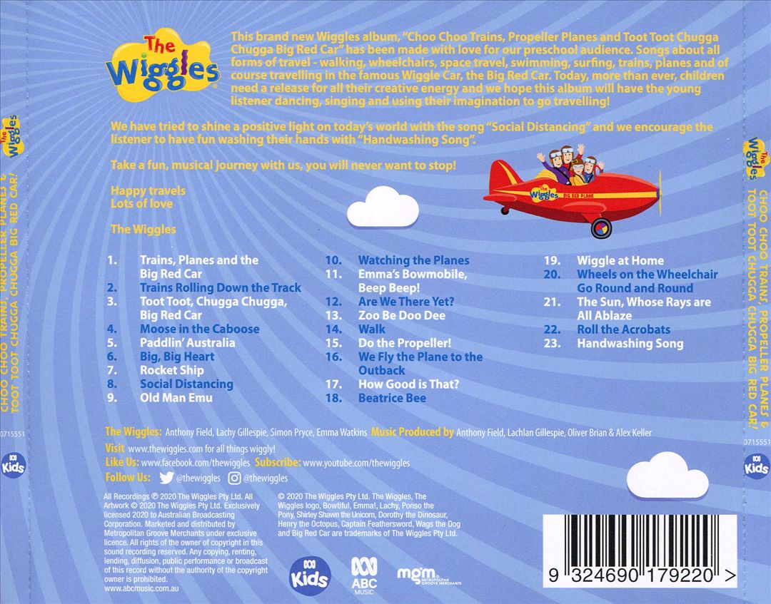 Choo Choo Trains, Propeller Planes & Toot Toot Chugga Chugga Big Red Car! cover art